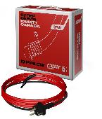 Греющий кабель IQ PIPE CW 12м ина трубу