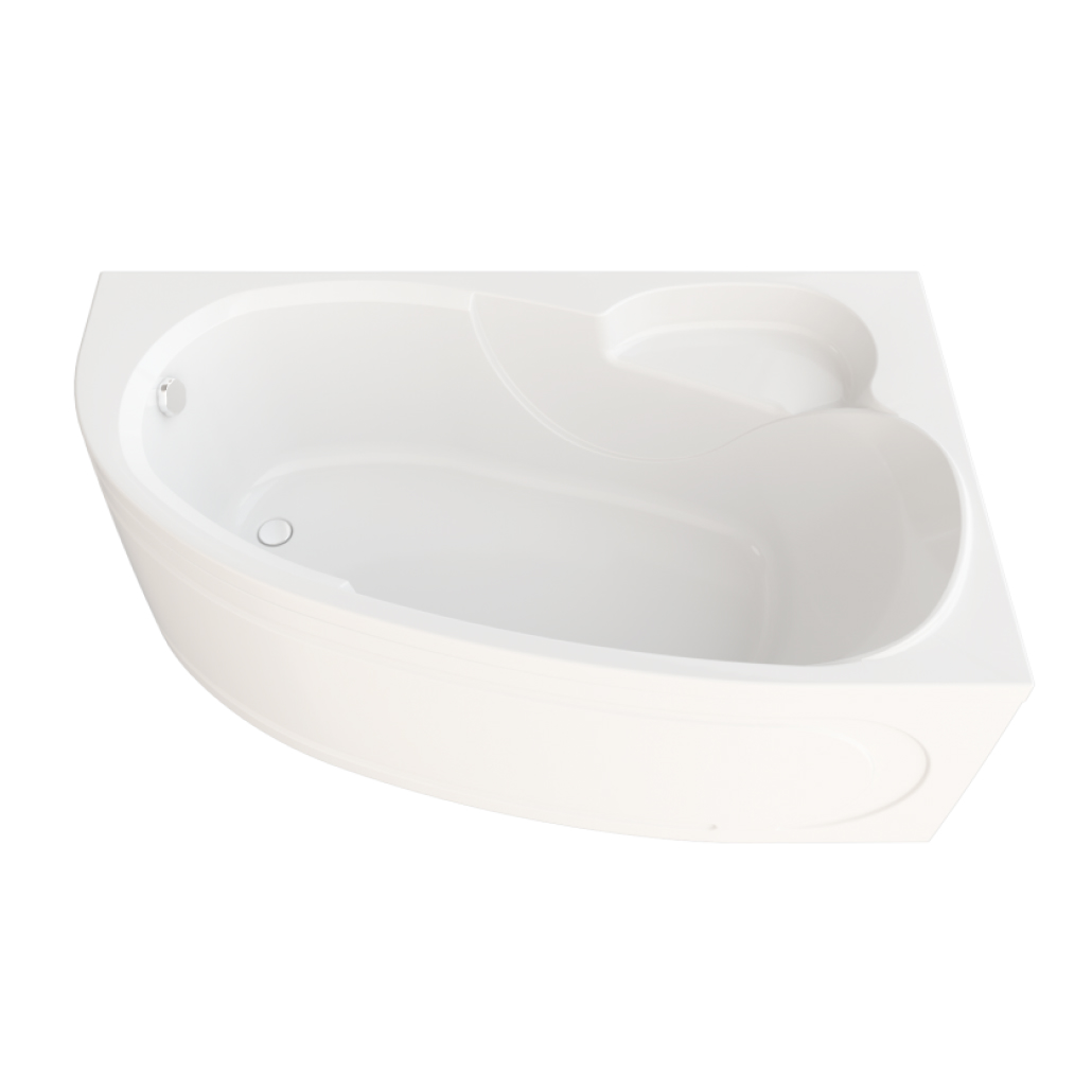 ТРИТОН Ванна Изабель левая Экстра 1700х1000х470 на каркасе без панели и сифона