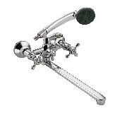 87141 MAYFAIR  Смеситель ванна металлокерамика с шаровым переключением, ручка крест