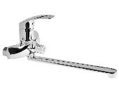 A7125 Смеситель для ванны ACCOONA с длин. поворот. изливом 300мм див.в корпусе цинк/хром(10)