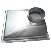 Коллектор дымовых газов для котла Navien 13-24 кВт (крышка камеры сгорания) 30003863A