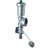 Хр. узел авт.воздухоотв и сливной кран 3/4