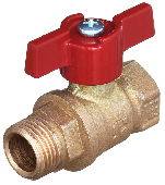 Кран шаровой Ду25 г/ш бабочка А31/1 11Б27п1, БАЗ (25)