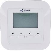 Проводной комнатный регулятор R-10s, белый (STE-0101-010005) STOUT