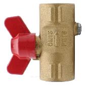 Кран 3-ход под манометр 11б27п(м) 1/2''-M20х1,5 вн-вн Ру16 Пензапромарматура