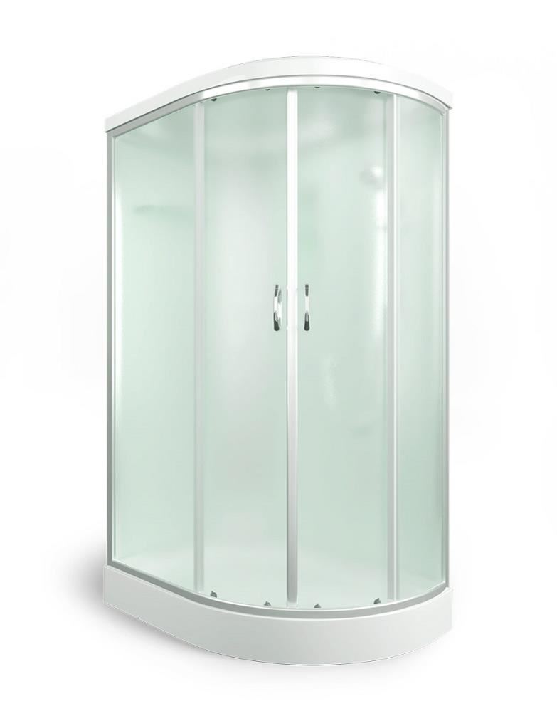 ERLIT Душевая кабина ER3512PL-C3-RUS 120*80*215 (без г/м, низ.поддон, мат.стекло)