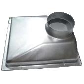 Коллектор дымовых газов для котла Navien 13-24 кВт (крышка камеры сгорания) 30003863A