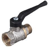 Кран шаровой Ду32 г/ш рычаг А31 11Б27п1 никель, БАЗ (15)