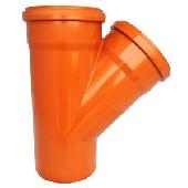 Тройник наружной канализации 160/160х45, РТП