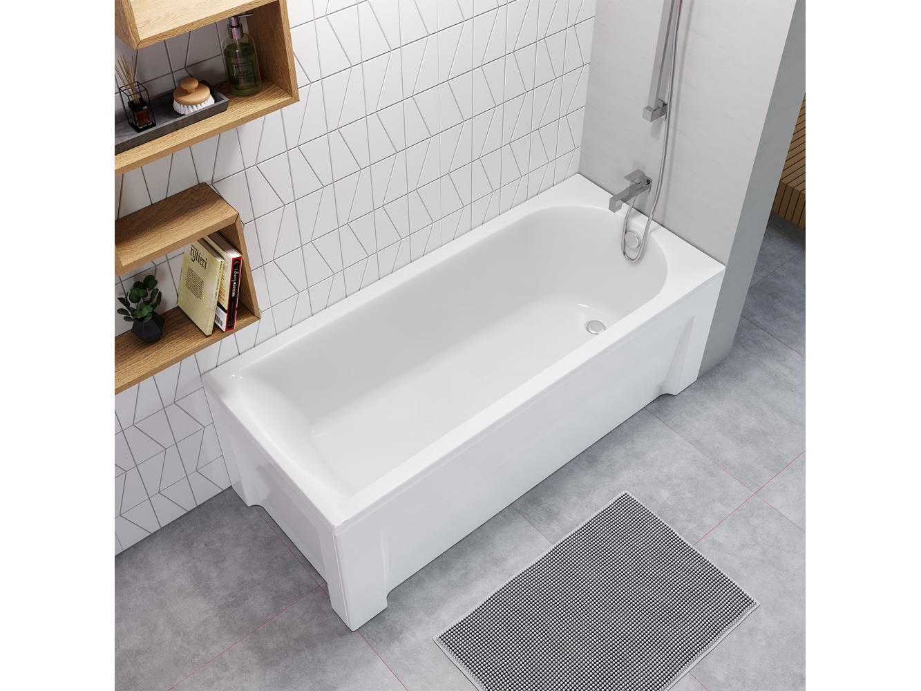 ALEX BAITLER Ванна MICHIGAN 170*70  без каркаса и панели