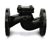 Клапан 16кч9нж Ду 150 обратный межфл.