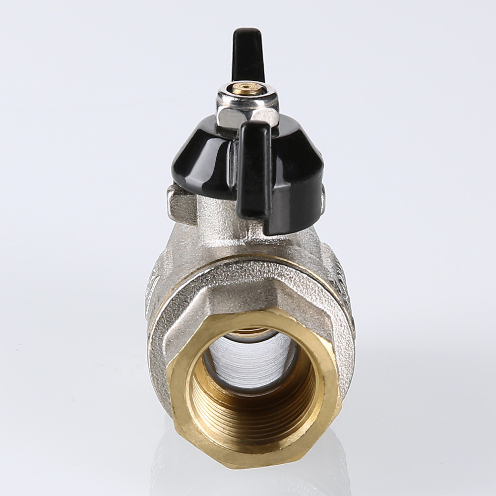 VT 317 Кран шар. усиленный PERFECT, бабочка  1/2