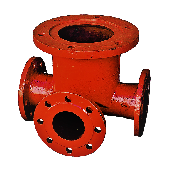 Тройник ППТФ 50х50 фл.