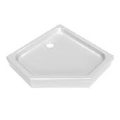 ТРИТОН ПД28 Поддон низкий пятиугольный 90*90 в комплекте (каркас+экран)