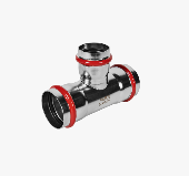 Пресс-тройник  соединительный  54 х42 х54  нерж. сталь ROMMER RSS-0014-544254 (10)
