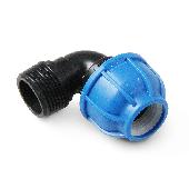 ПЭ Отвод 90*2 1/2 НР