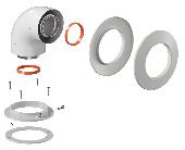Коакс.отвод 60/100 KRATS (Bosch,Navien S/C/E,Baxi ECO Nova/Classic,Federica Bugatti и др) в комп.фл.