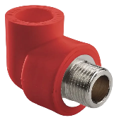 Угольник комбинированный  AntiFire® ПП D25-1/2” НР