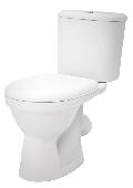 Унитаз-компакт Бореаль-антивсплеск (косой вып., 2-реж. арм., сид.дюро микролифт) 1WH302146, Сантек