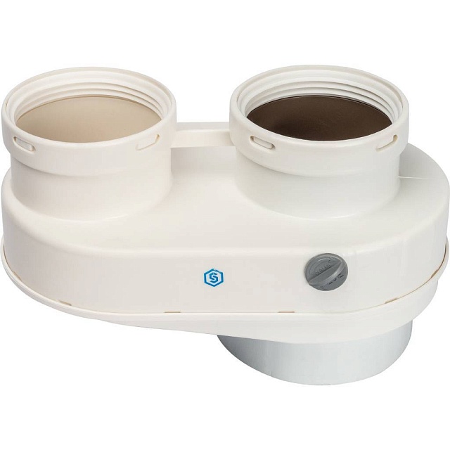 Адаптер разделит. Ø80/80 (для Baxi) STOUT (SCA-8080-210002)
