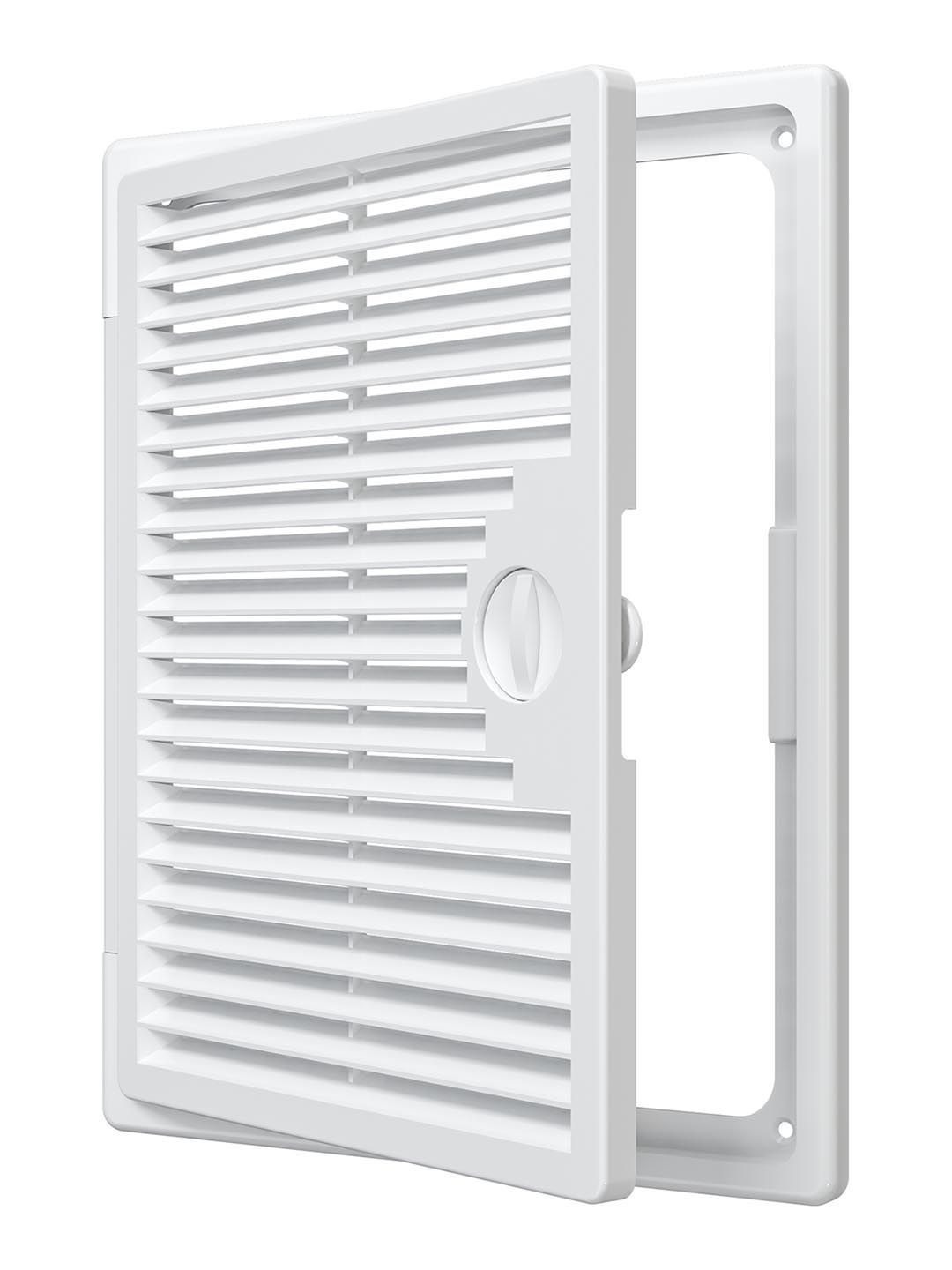 Люк-дверца ревизионная вентилируемая, накладная 