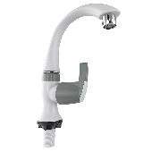 608 BRIMIX Кран на одну воду, м/к, БЕЛО-СЕРЫЙ  из высокопрочного пластика АБС