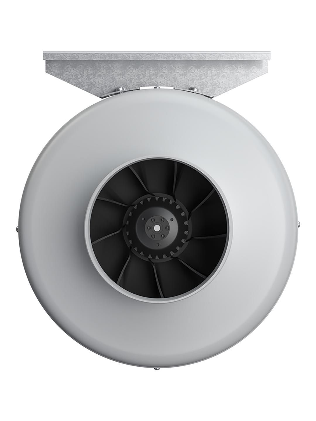 Вентилятор канальный D125 CYCLONE центробежный пластиковый корпус ERA PRO