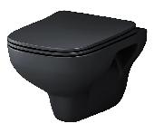 Унитаз подвесной X-JOY FlashClean ЧЕРНЫЙ C85A1700MBSC(безободковый,сиденье дюропл. микролифт), AM.PM