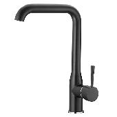 A4490F-3 Смеситель для кухни ACCOONA с каплеобразным изливом Цвет: черный (10)