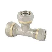 Тройник 20 х 20 х 16  цанга