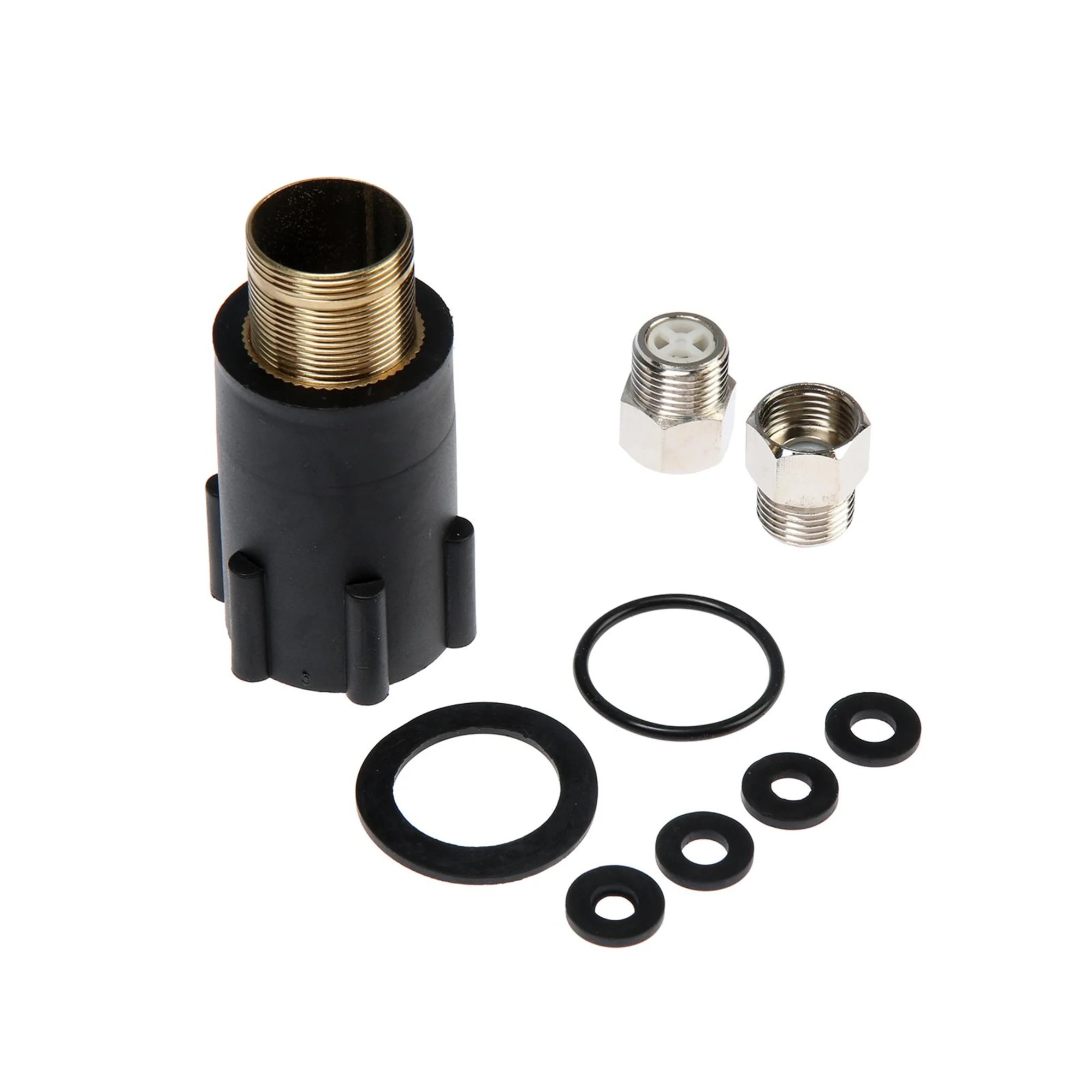 A90121AW Смеситель для умывальника ACCOONA с гайкой Нажимной механизм Цвет: золотой сатин