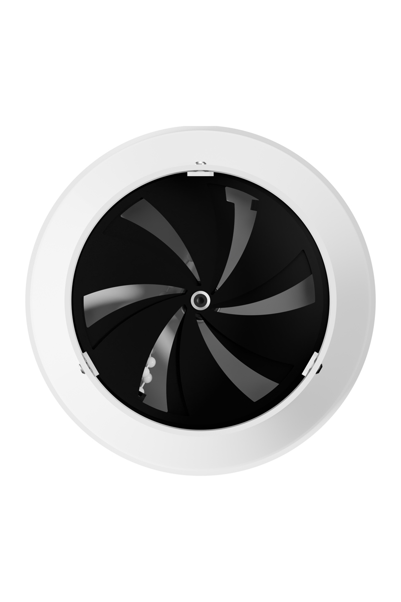 Решетка вентиляционная теневая SH фланец D100 сетка разъемная на магнитах D120 ERA