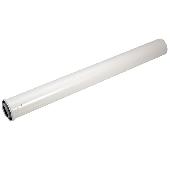 Труба коакс. Ø60/100 с наконечником антилед L=1200мм TR.6100 +TR.0011