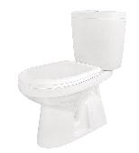 Унитаз-компакт Анимо 2РА (выпуск в пол, нижн.подв, 2-кн.арм., сид.дюропласт) 1WH302133, Сантек