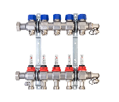 Коллектор для теплых полов Hansa FBH 63 тип 25-С с расходомерами ( 2 контура) Арт. 256322