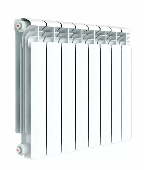 Радиаторы алюм. RIFAR Alum VENTIL - 500 (8 секц.) нижнее подключение прав,