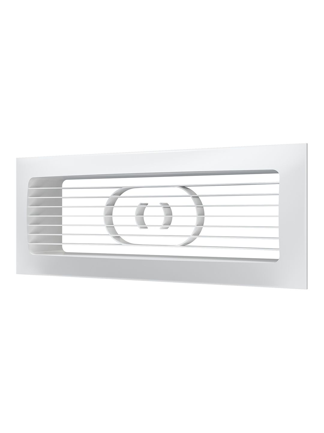 Решетка вентиляционная РСФ фланец 204х60 234x90 пластик ERA 620РСФ