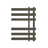 Полотенцесушитель эл. NEOSOUL quadro 70*50 графит STOUT (SHQ-N4QQ-007050)