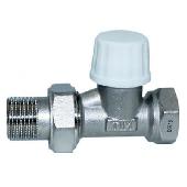 Клапан нижний радиаторный настроечный прямой 1/2