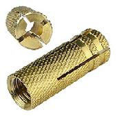 Латунный анкер (цанга) с насечками М6/8*25 (100шт)