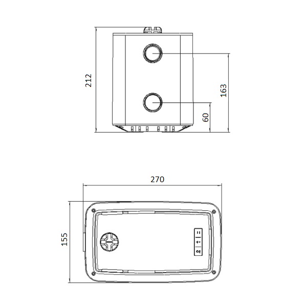 Насосная станция AQUASTRONG Aqua SMART 2-32 (370Вт, 75 л/мин, напор - 30м)