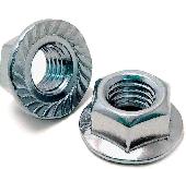 Гайка оцинк. с фланцем М8 DIN 6923