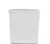 Бачок Ирида (15,5см) с крышкой  без арматуры, Оскольская керамика