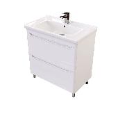 Сити 80 тумба напольная + умывальник Миранда-80 1WH302251, MIRSANT