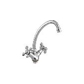 A4671 Смеситель для кухни ACCOONA высокий с гайкой латунь/хром (10)