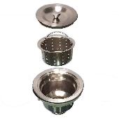 8720 САНАКС Верхняя часть для сифона с большой горловиной нерж.