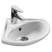 Умывальник угловой ИРИС 36 см.,с отверстием, Santek (1.WH11.0.514)