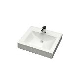 Раковина  над стиральной машиной Шерри V3D1(582x487x110)+ кронш.+ сифон GRANIT MARR