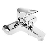 A6010 Смеситель для ванны ACCOONA с коротким изливом латунь/хром (10)