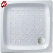 Поддон стальной эмалир. 0,9*0,9*0,15м, квадрат АNТИКА